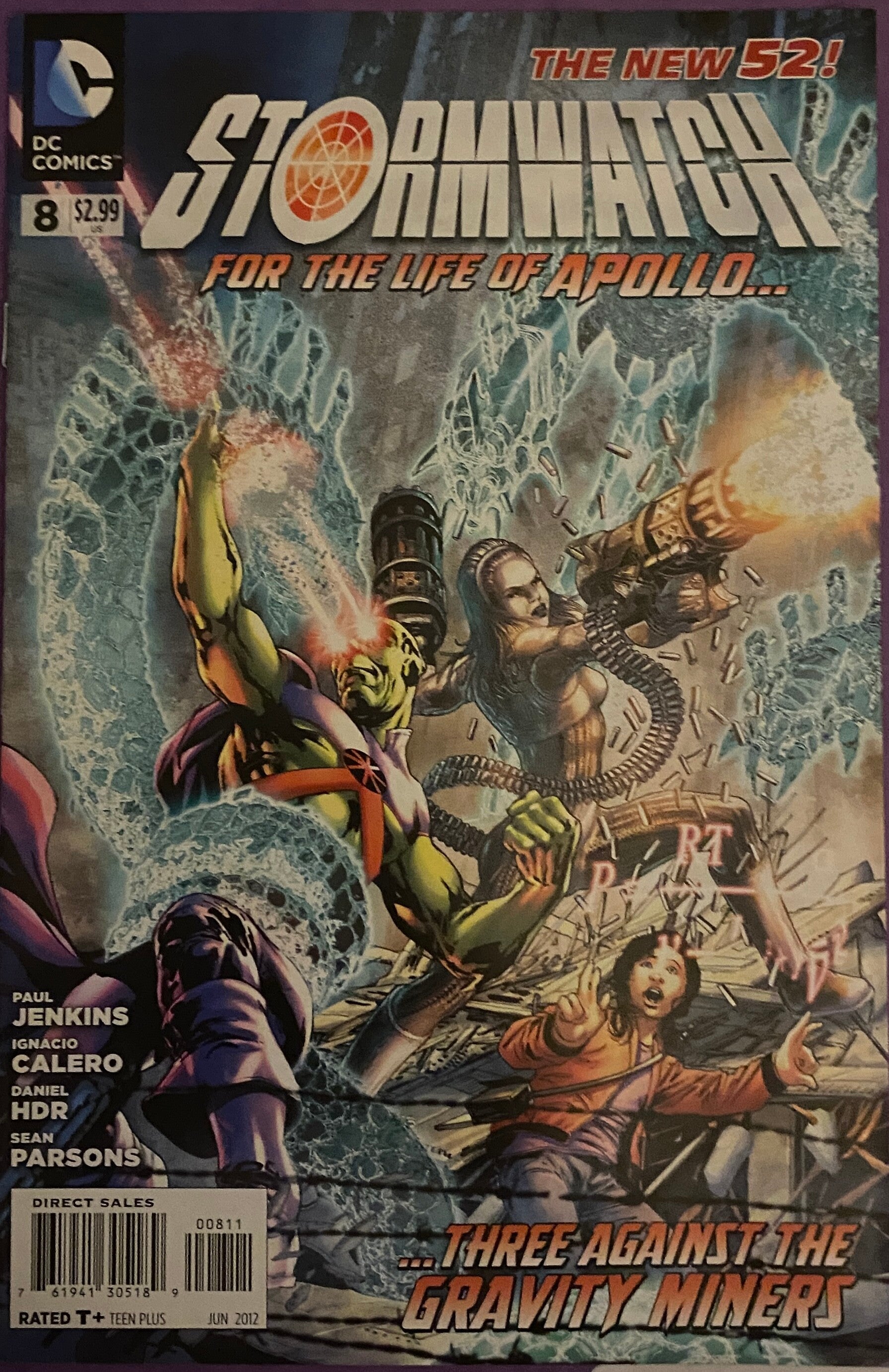 STORMWATCH #8 (2012) DC Comics - The New 52 For the Life of Apollo