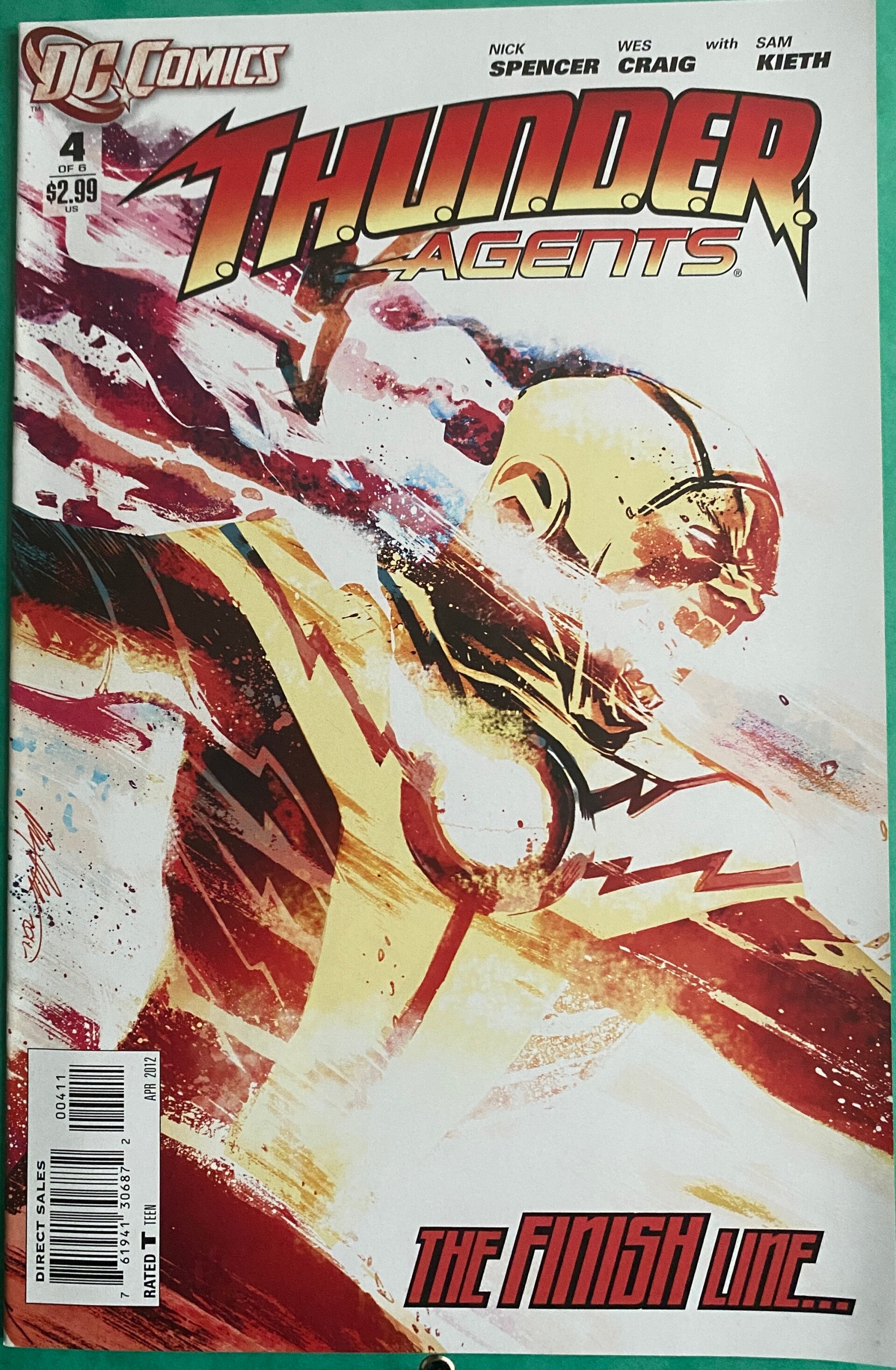 Dc Comics Thunder Agents 4 The Finish Line