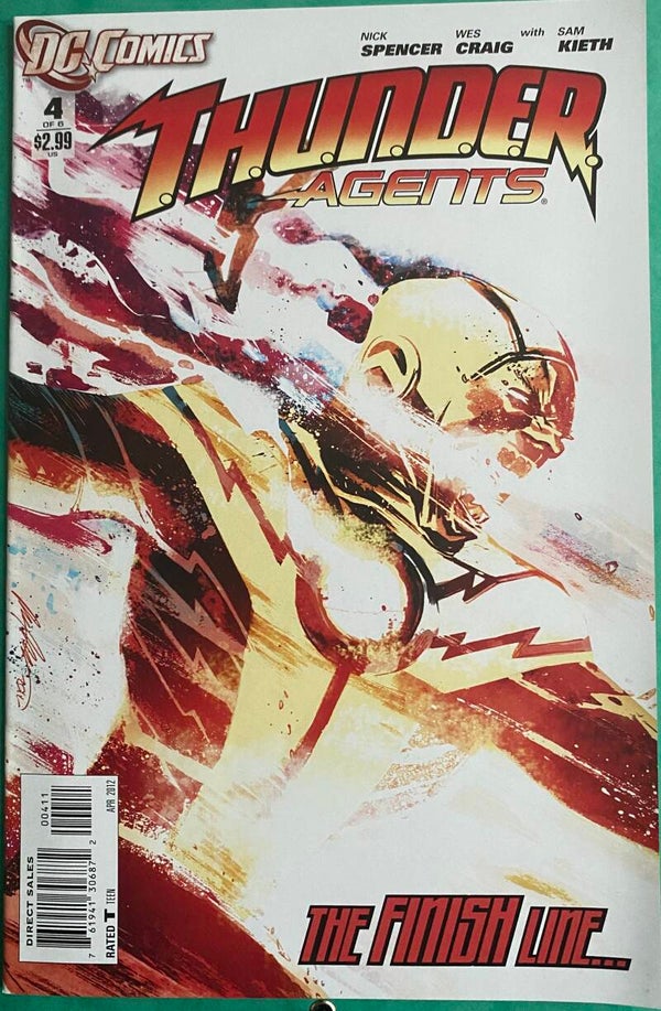 Dc Comics Thunder Agents 4 The Finish Line