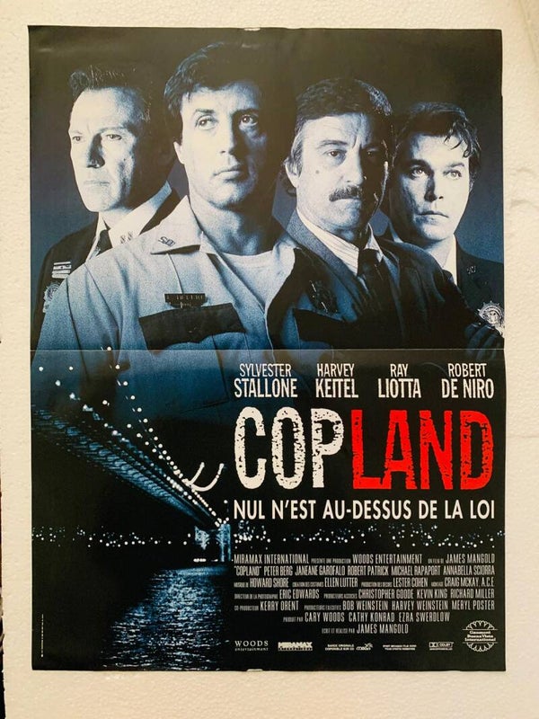 Affiche Cinéma Ancienne Copland 1997 Sylvester Stallone De Niro | The Collector