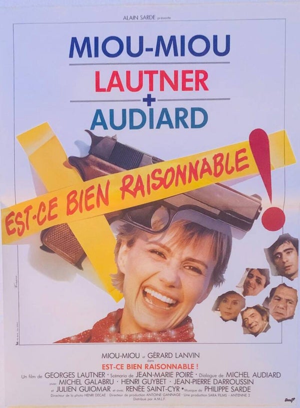 Affiche Cinéma Ancienne Est-ce bien raisonnable Lautner Audiard 1981 | The Collector