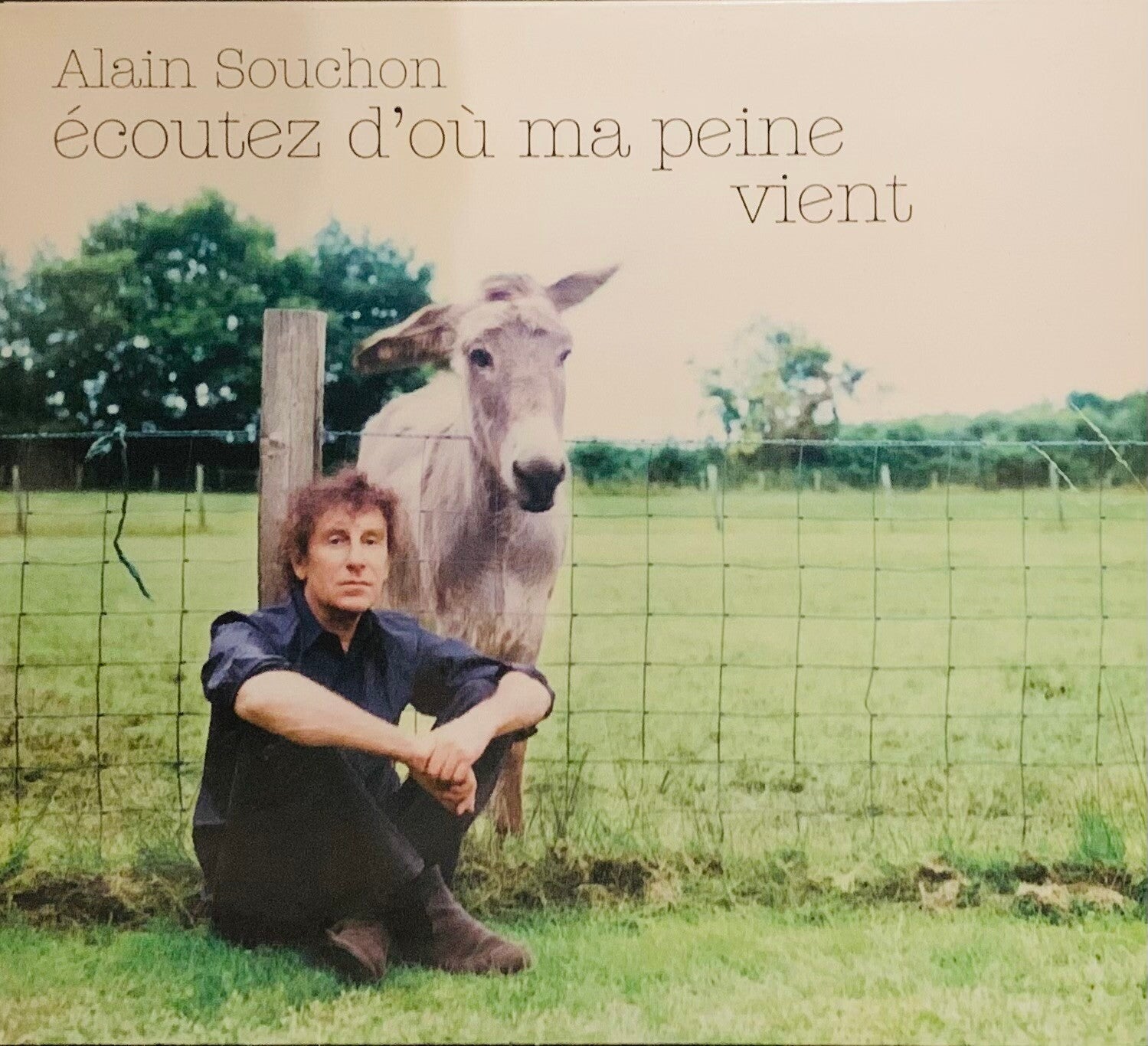 CD Album Alain Souchon – Écoutez d'où ma peine vient