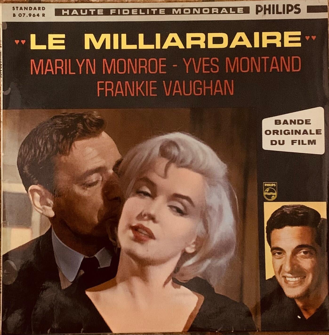 B.O. Du Film "Le Milliardaire" LP 25 cm  Vinyle