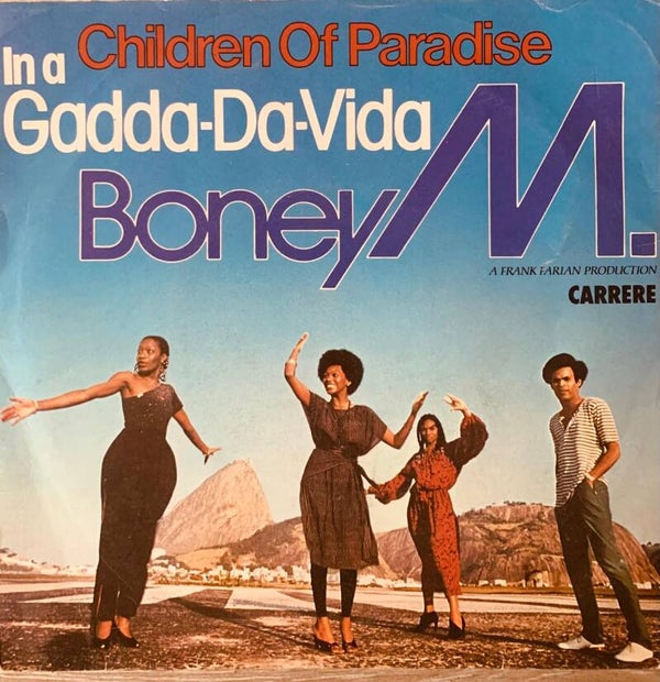 Boney M. - Children Of Paradise / Gadda-Da-Vida (1980) - Vinyle 45T - Carrere