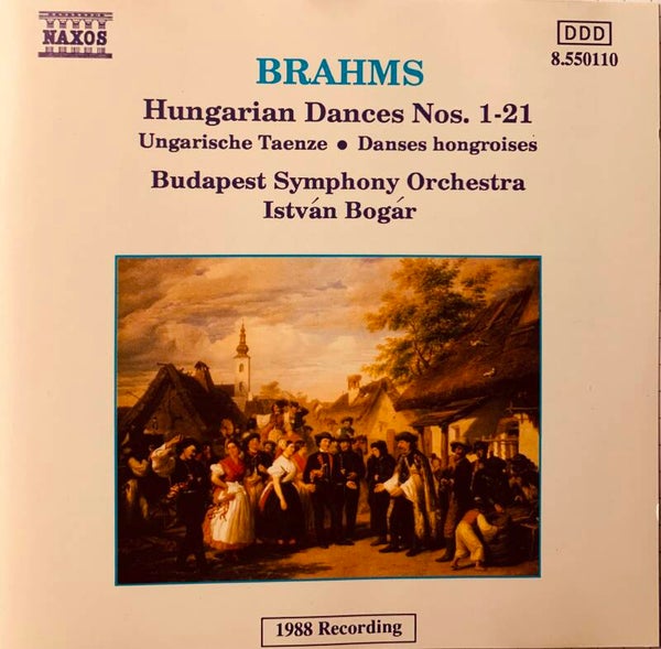 CD Brahms - Danses Hongroises