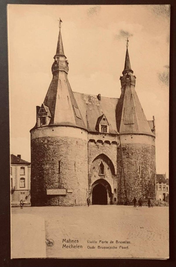 CPA Brusselpoort (Porte de Bruxelles) à Malines