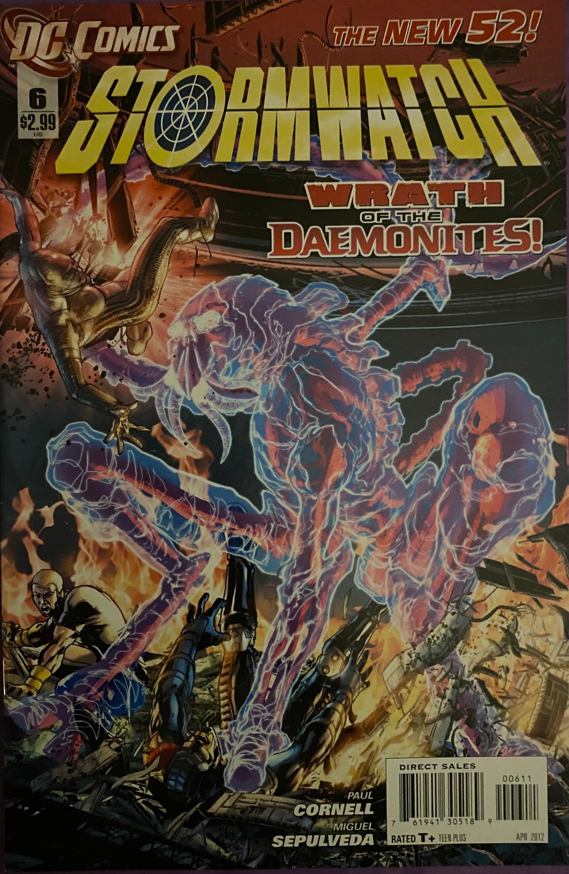 STORMWATCH #6 (2012) DC Comics - The New 52 Wrath of the Daemonites