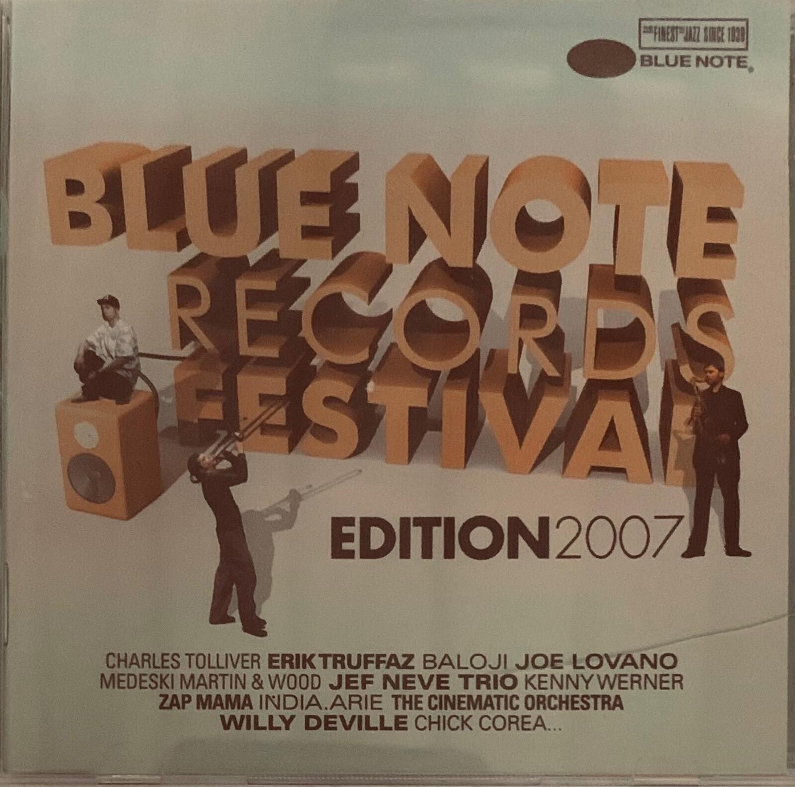 CD BLUE NOTE RECORDS FESTIVAL Edition 2007 Jazz Erik Truffaz Willy DeVille