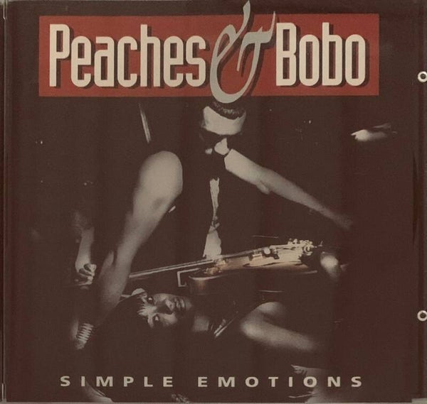CD Peaches & Bobo Simple Emotions Pop Rock Funk Medley Records 1993 RARE