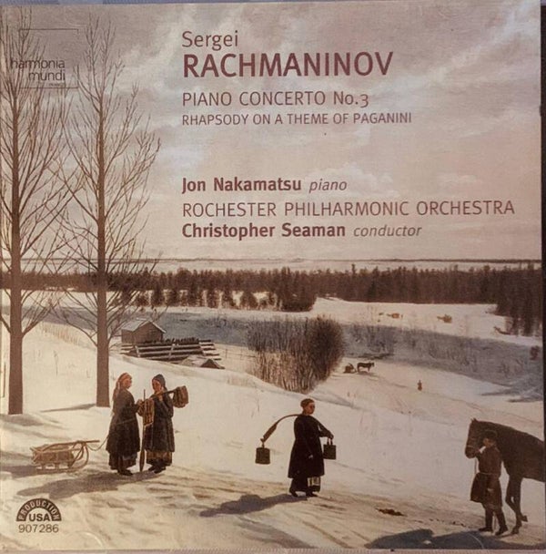 CD Rachmaninov Piano Concerto No.3 Jon Nakamatsu Harmonia Mundi USA