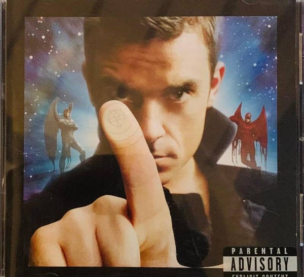 CD Robbie Williams Intensive Care Tripping Advertising Pop Rock Chrysalis
