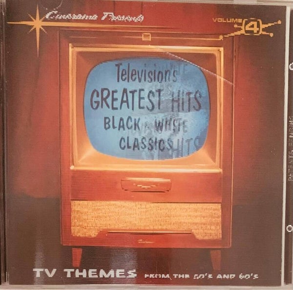 CD Television's Greatest Hits Vol.4 Black & White Classics TV Themes 50s 60s