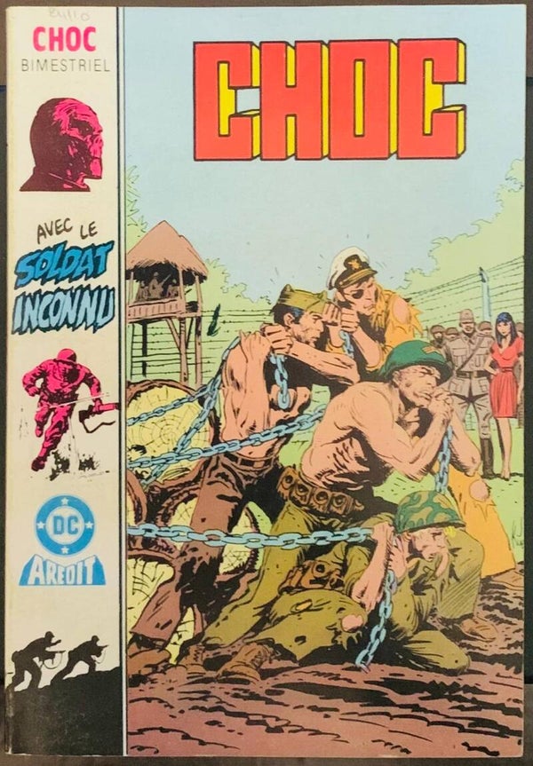 CHOC n°1 BD Arédit DC Comics 1985 Soldat Inconnu Joe Kubert Vintage Rare TBE
