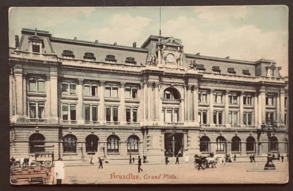 CPA Bruxelles Grand Poste