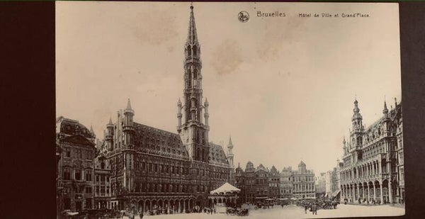 CPA Bruxelles Hôtel de Ville et Grand Place