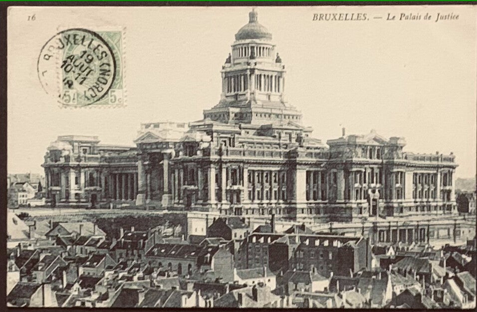 CPA Bruxelles Le Palais de Justice