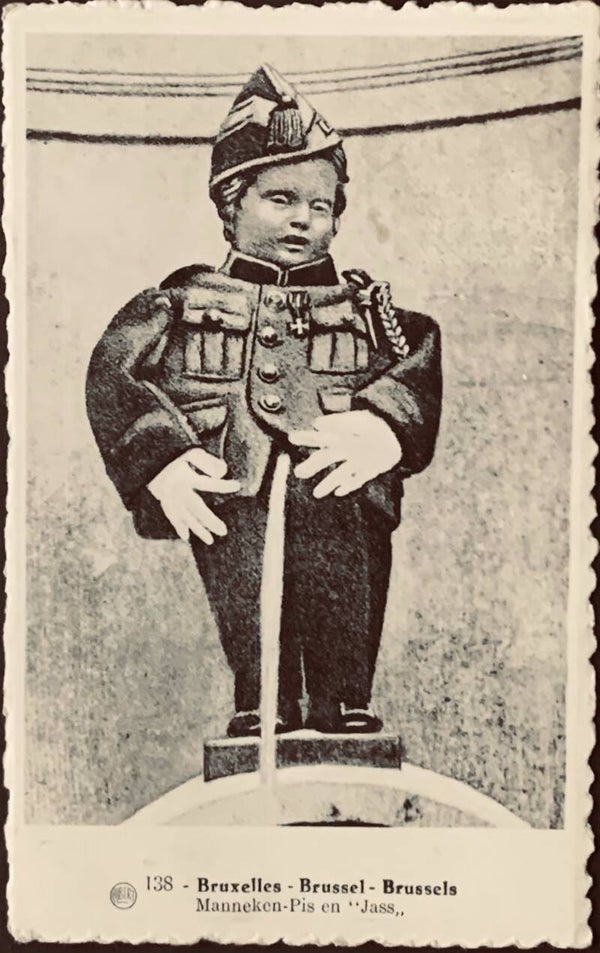 CPA Bruxelles Manneken-Pis en Jass