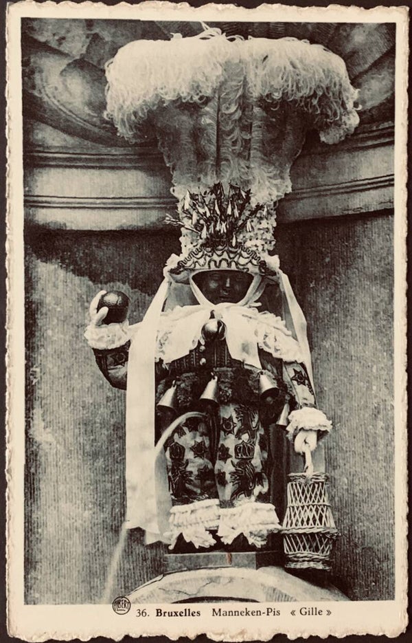 CPA Bruxelles Manneken-Pis Gille
