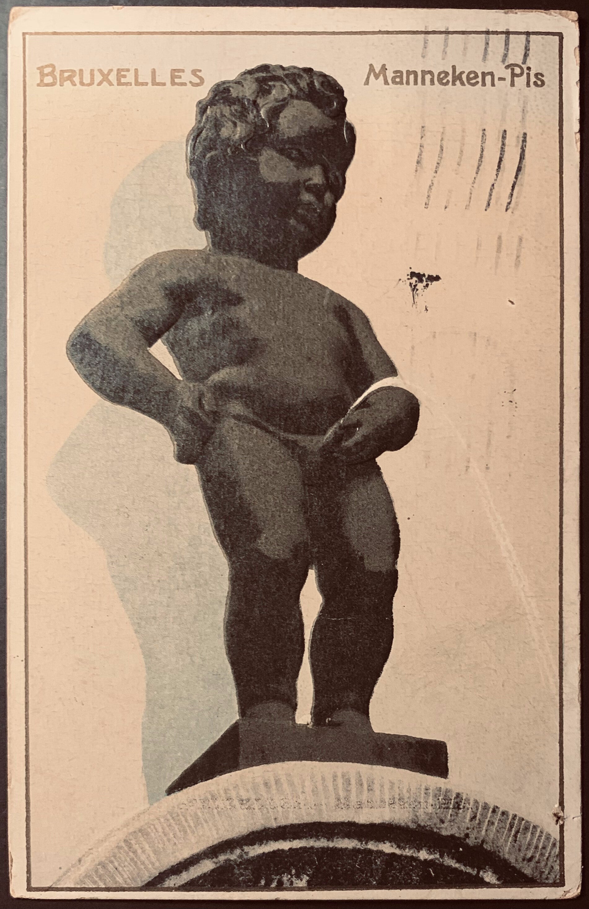 CPA Bruxelles Mannekene Pis