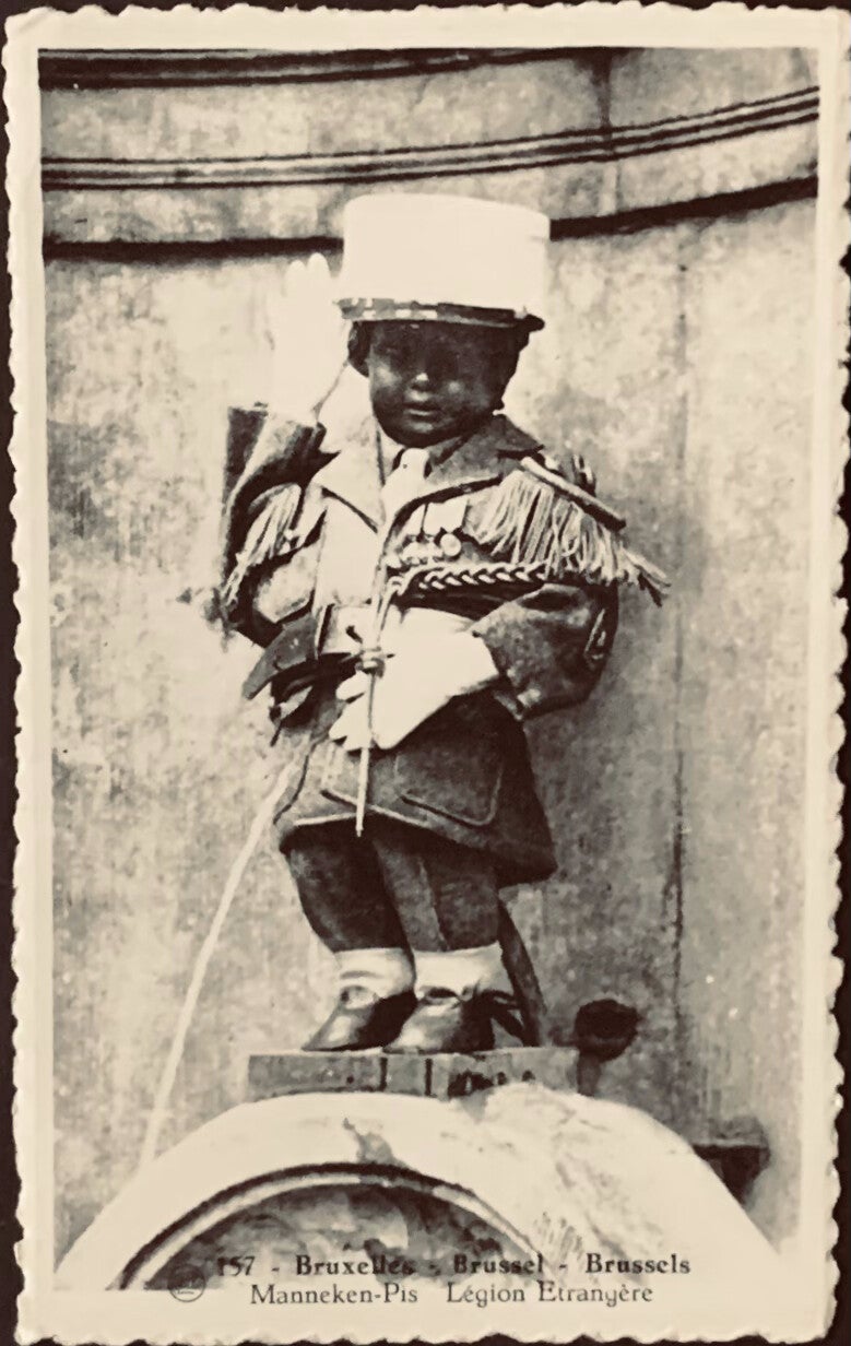 CPA Bruxelles  Manneken -Pis Légion Etrangère