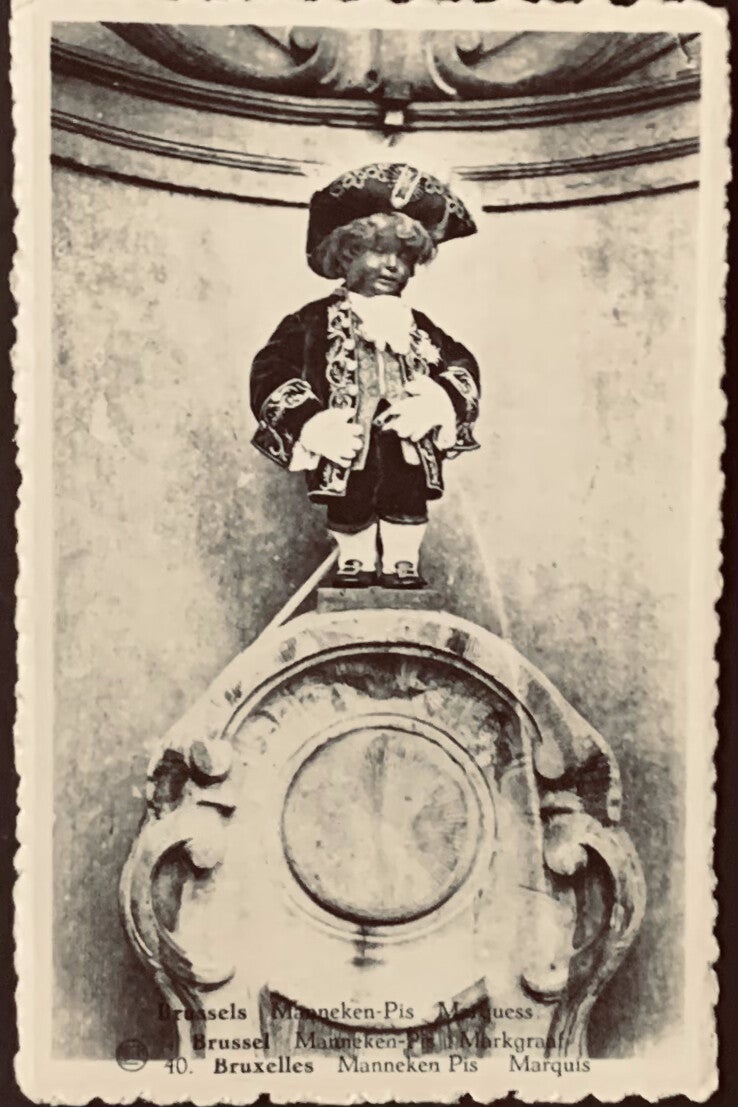 CPA Bruxelles Manneken-Pis Marquis