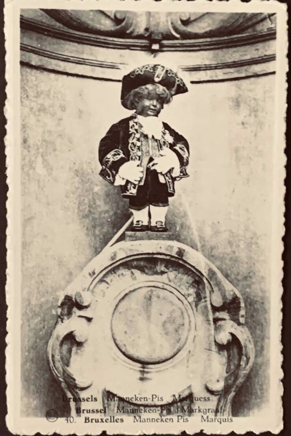 CPA Bruxelles Manneken-Pis Marquis
