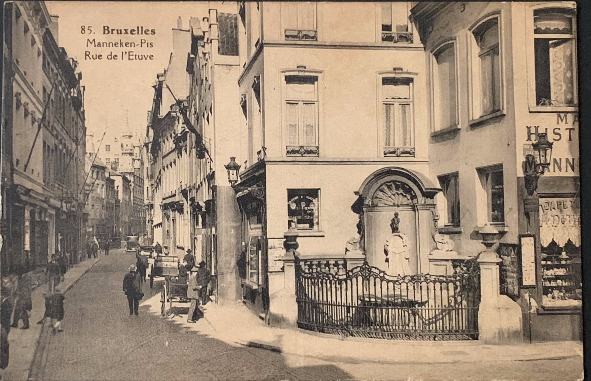 CPA Bruxelles Manneken -Pis Rue de l'Etuve