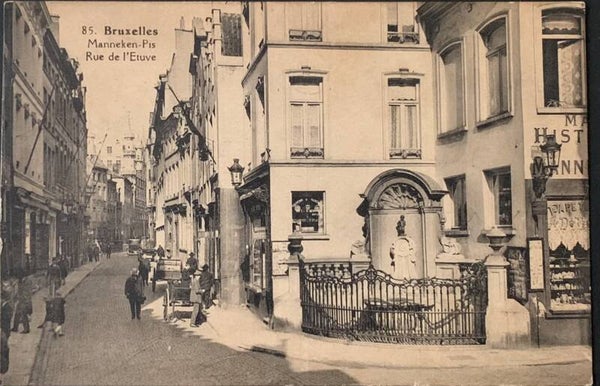 CPA Bruxelles Manneken -Pis Rue de l'Etuve