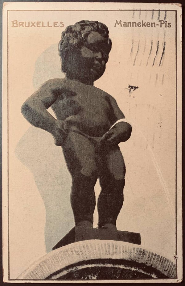 CPA Bruxelles Mannekene Pis