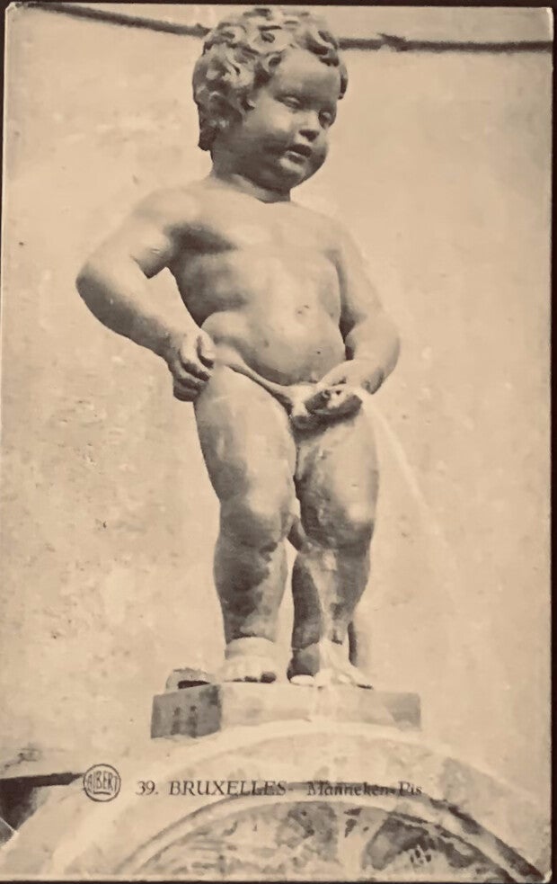 CPA Bruxelles Mannekene Pis.