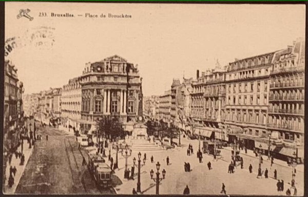 CPA Bruxelles Place de Brouckère