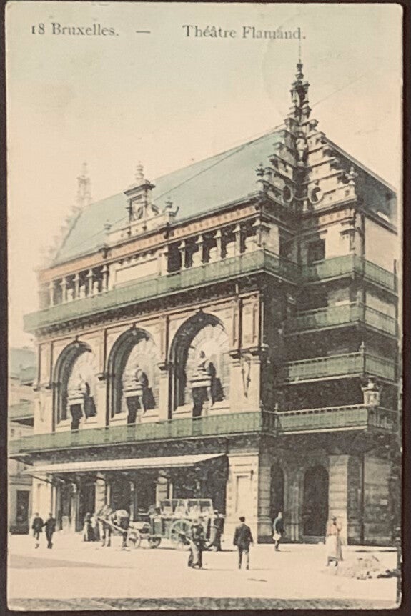 CPA Bruxelles Théâtre Flamand