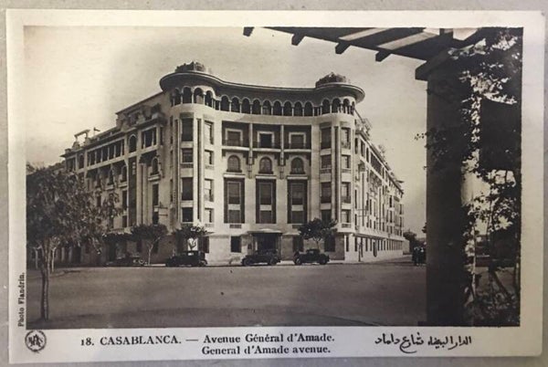 CPA CASABLANCA Avenue Générale D'Amade