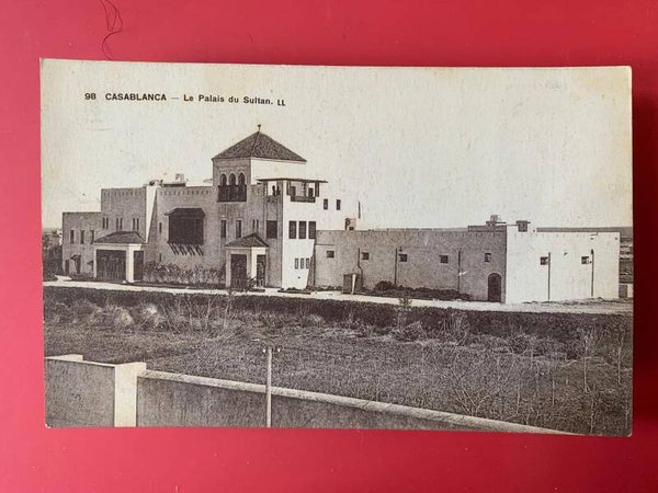 🇲🇦 CASABLANCA – Le Palais du Sultan | Rare CPA Édition LL n°98 | THE COLLECTOR