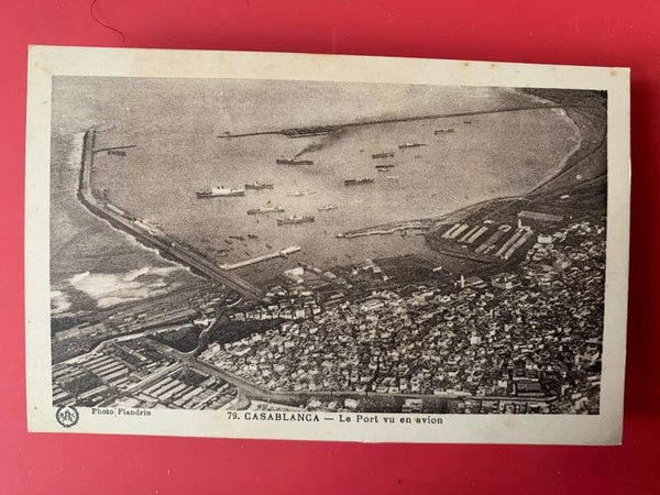 🇲🇦 CASABLANCA – Le Port (Vue en Avion) | Flandrin 79 | THE COLLECTOR