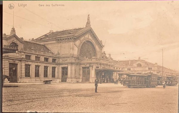 CPA Liège Gare des Guiilemins