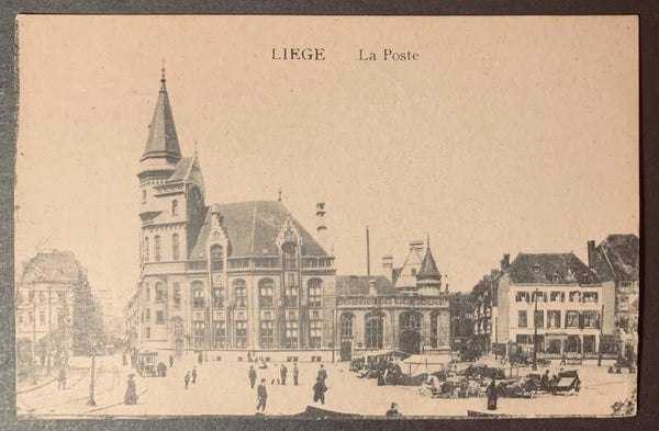 CPA Liège La poste