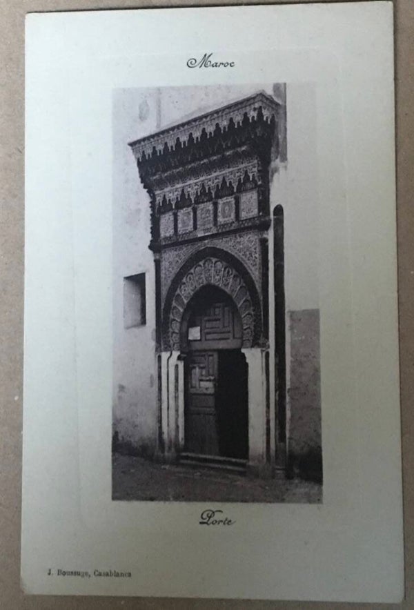 CPA Maroc Porte CASABLANCA