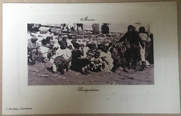 CPA Maroc sénégalaise Casablanca