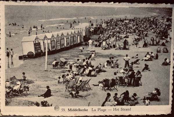 CPA Middelkerke La Plage -Het Strand