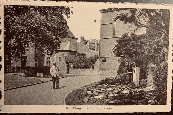 CPA Mons Jardin du Mayeur