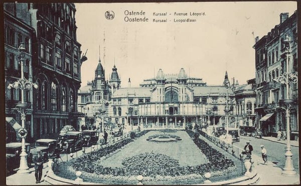 CPA Ostende Kursaal Avenue Léopold