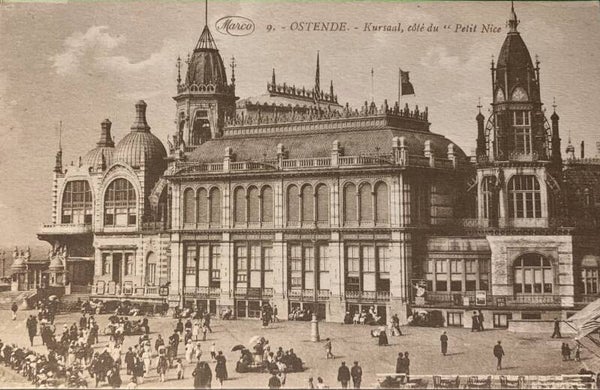CPA Ostende Kursaal Côté du "Petit Nice "