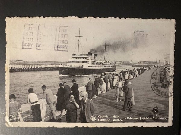CPA Ostende Malle "Princesse Joséphine Charlotte"