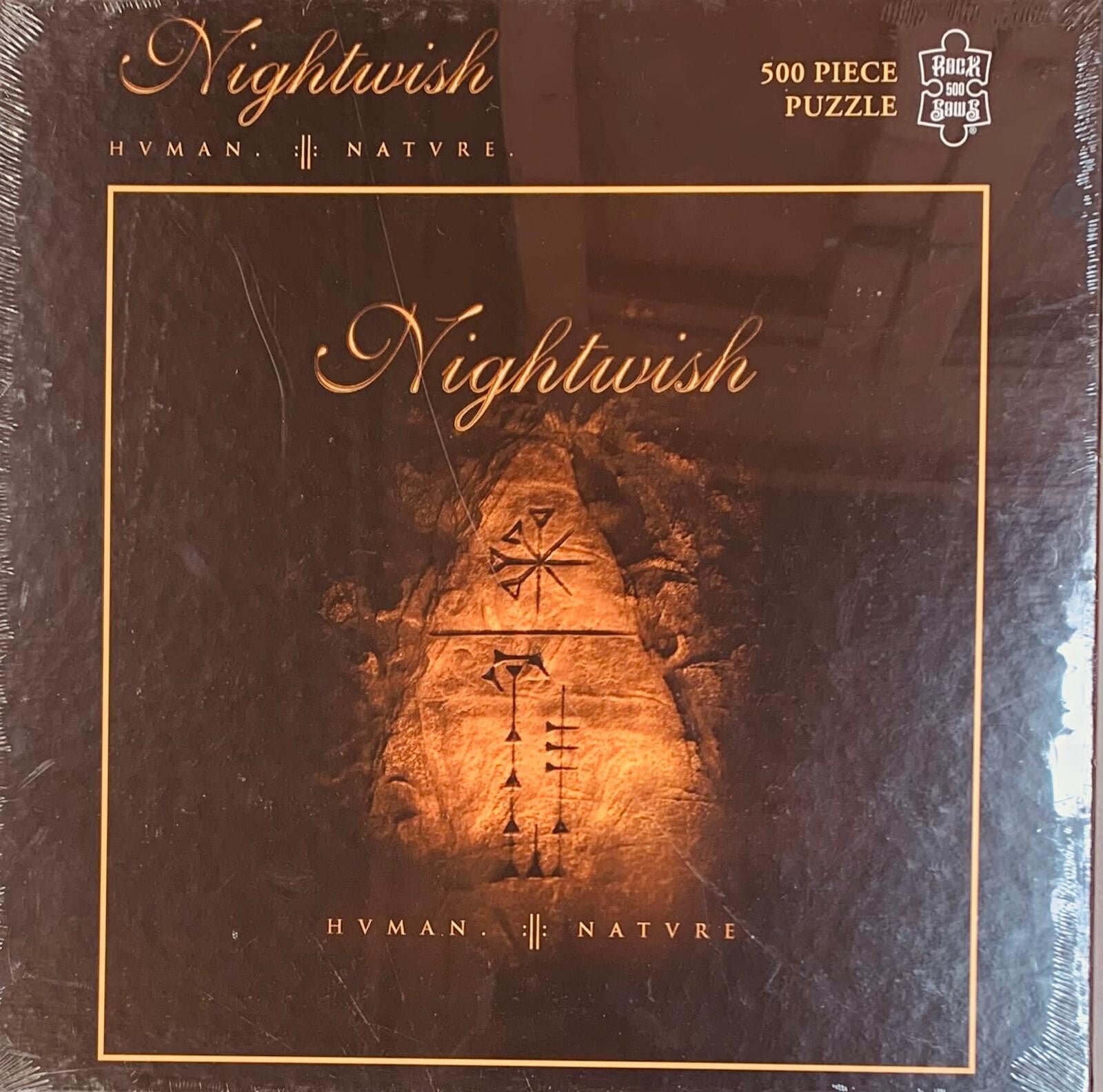 🇬🇧 NIGHTWISH – Human. :||: Nature. [500 Piece Puzzle] [Rock Saws] [NEW / SEALED] THE COLLECTOR