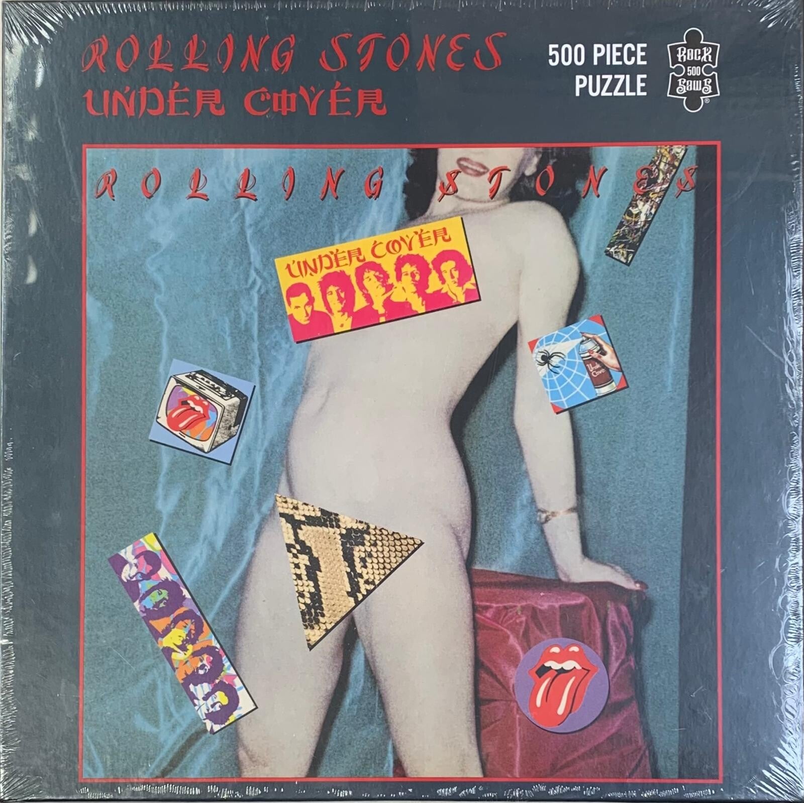 🇬🇧 THE ROLLING STONES – Undercover [500 Piece Puzzle] [Rock Saws] [NEW / SEALED] THE COLLECTOR