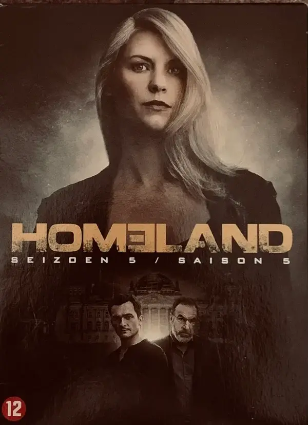 DVD Homeland Saison 5 Coffret Intégrale Claire Danes Espionnage - 120 MAD