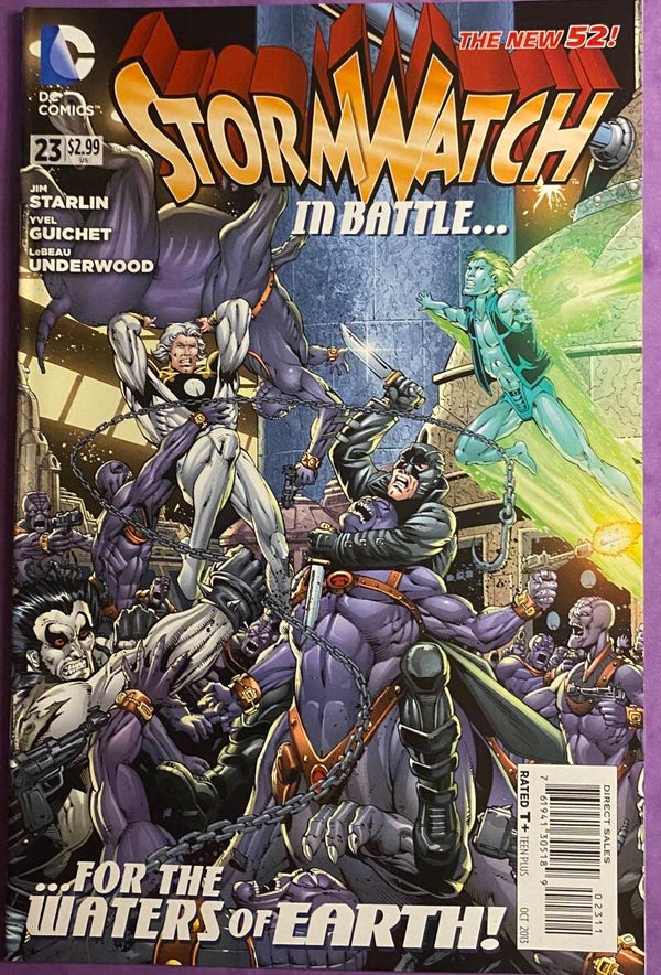 STORMWATCH #23 (2013) DC Comics The New 52! - In Battle... For the Waters of Earth!