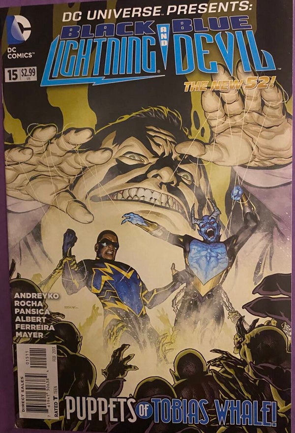 DC UNIVERSE PRESENTS #15 (2013) BLACK LIGHTNING & BLUE DEVIL