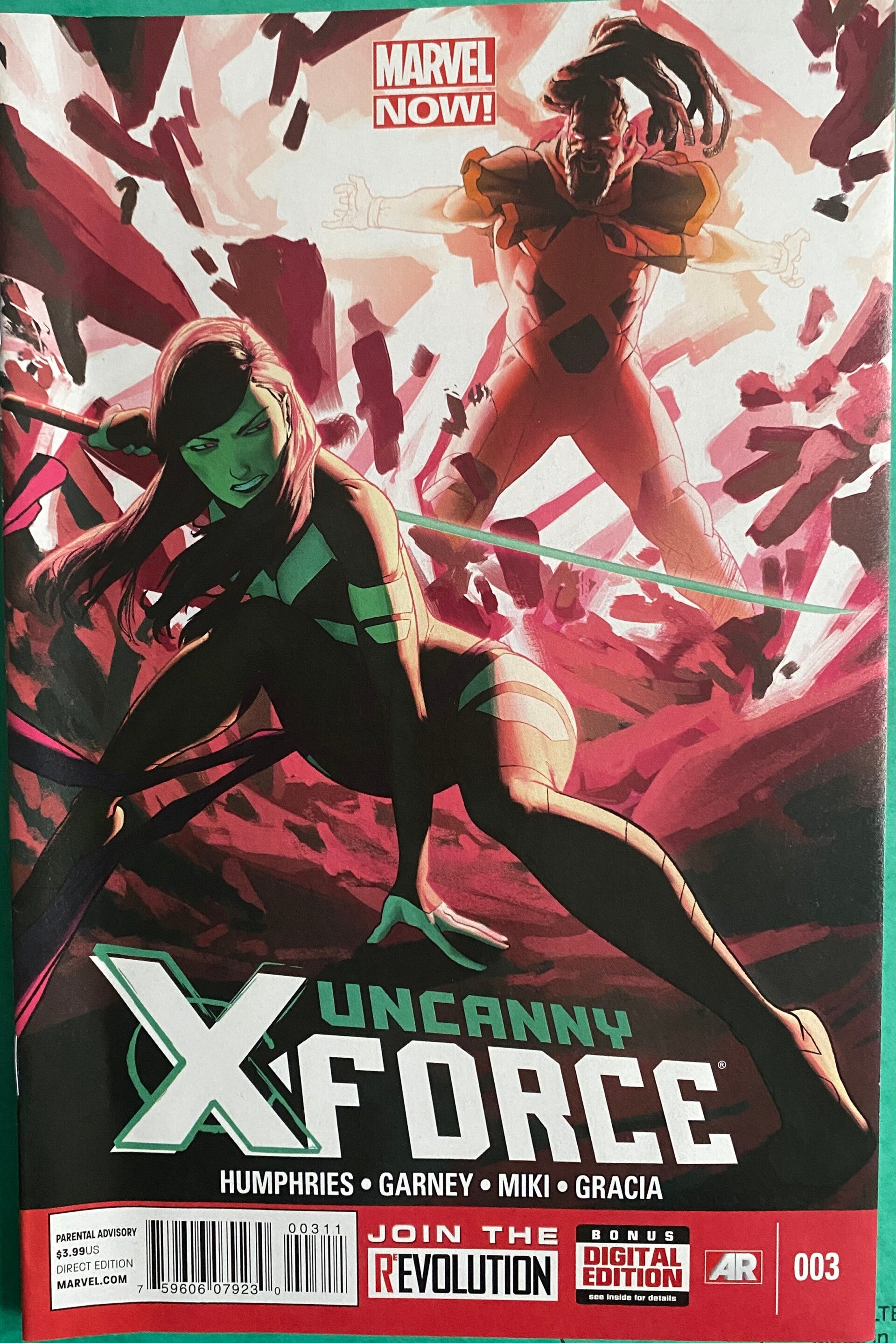 Uncanny X Force  003 Marvel Now